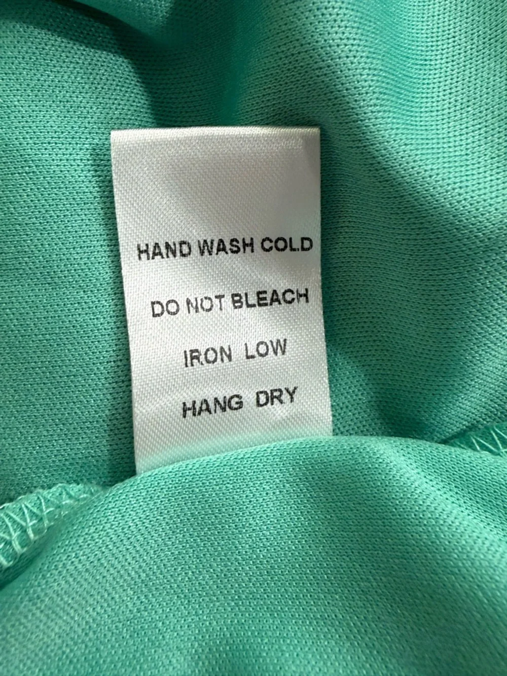 Luxxel Green Paisley Print Cut-Out Ruffle Mini Dress Size Medium NWT - Picture 8 of 8